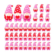 Figurines miniatures de Gnomes de saint-valentin pour cacher-50