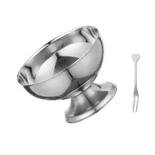 Family Kitchen Essential Nonrust Steel Salad Ice-Silver L