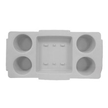 Multipurpose Waterproof EVA Tray For Organizing Home-grey