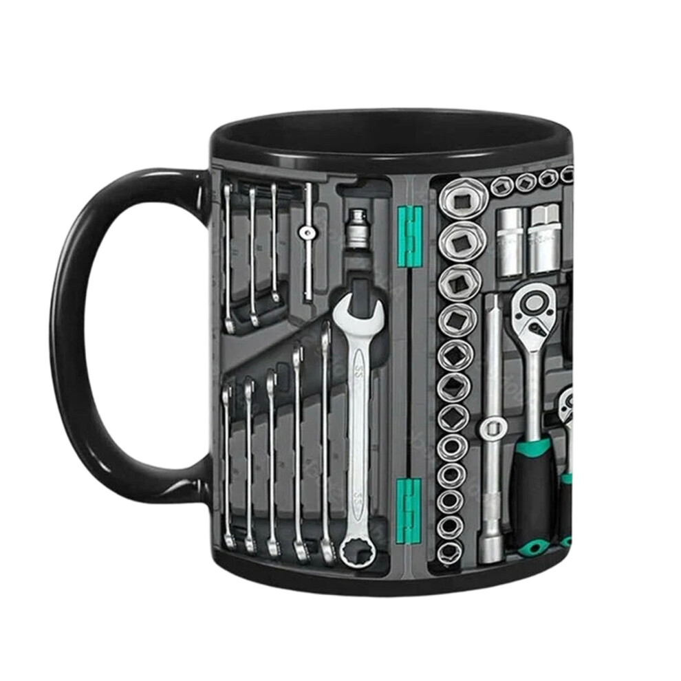 Distinctive Mechanic Design Ceramic Mug For Tool Enthusiasts-Dd 7627001377509