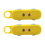 Long Time Use PET Rubber Knitting Counter Tool Ergonomic-Yellow 1