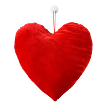 Pluche hart hanger Valentijnsdag decoratie gevuld hart-Hart 30cm