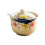 Ceramic Container for Home and Office Salt Glaze Finish-Flower 1