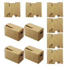 Packung mit 6 Kraftpapier-Miniaturboxen,-10