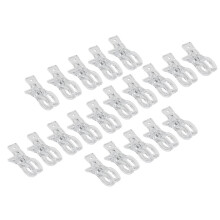 Plastic Clothespins Heavy Laundry Large Size Strong-Transparent