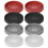 2Pcs Plunger Storage Tray for Bathroom NonSlip-black brown 3