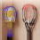 Sport Racket Holder with Adhesive Hook Metal Wall Mount-White 7