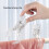 Plastic Clothespins Heavy Laundry Large Size Strong-Transparent 3
