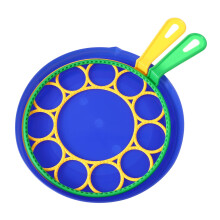 3pcs Outdoor Bubble Maker with Large Rings, Easy Bubble Creation for Kids Parties