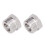 2Pcs 304 Stainless Steel Cola Barrel Adapter 12