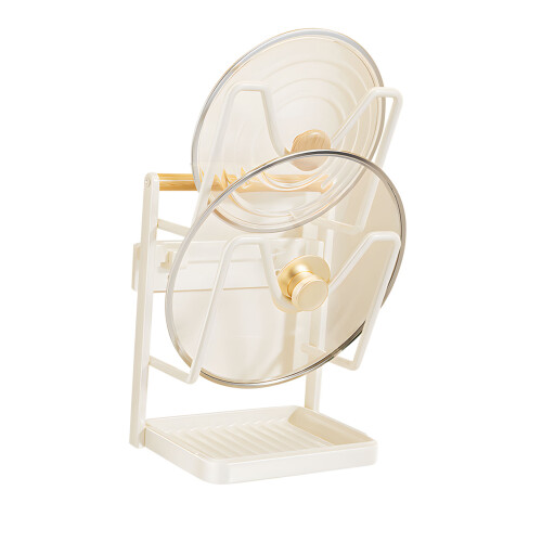 Efficient Wall Mounted Kitchen Rack For-cream color