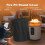 Easy To Use Fire Pit Cover With Modifiable Cord For Secure 3