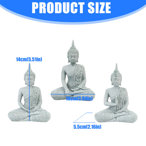 Statue de bouddha, centre de table, Figurines de bouddha,-SK003 2