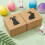 Packung mit 24 einfach zusammenzubauenden Geschenkboxen mit 6