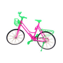 Miniature Bicycle Decor Realistic Plastic Dollhouse Bike Model for Display and Home Decoration