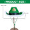 Denims et plastique. Chapeau de la Saint-Patrick conçu pour-B 3