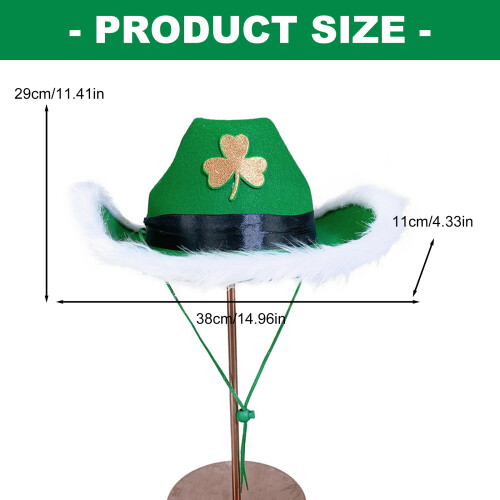 Festival Hat For Party Enthusiasts On Patrick's Day Denims-B 2