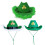 Denims et plastique. Chapeau de la Saint-Patrick conçu pour-B 7