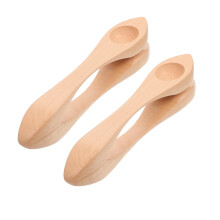 Wooden Musical Spoons Set for Kids Percussion, Clear Rhythm Sound, Durable Ergonomic Wood Design