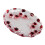 Elegant Glass Fruit Tray Tea Table Sugar Fruit-Plum Fruit Plate 1