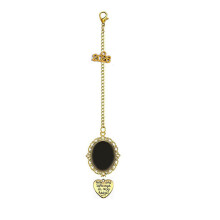 Graduation Hat Tassels Pendant Alloy Graduation Cap-Gold 1