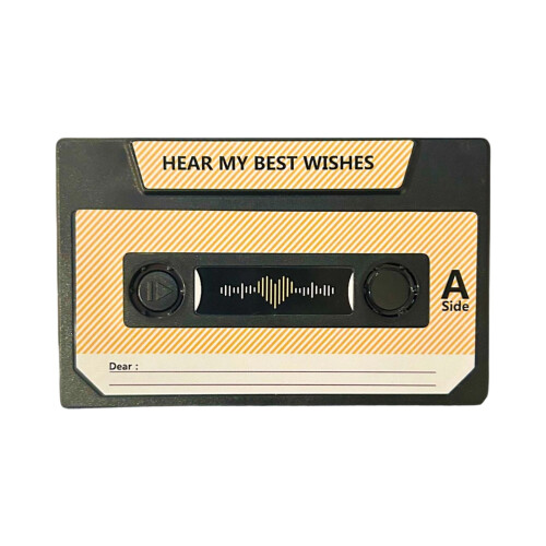 Aangepaste Voice Recordable Keepsakes-kaart,-300 seconden C