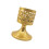 Multipurpose Wrought Iron Decorative Tealight Candle-gold S 1
