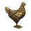 Statue de poulet en métal, Sculptures, centres de Table-poule 1