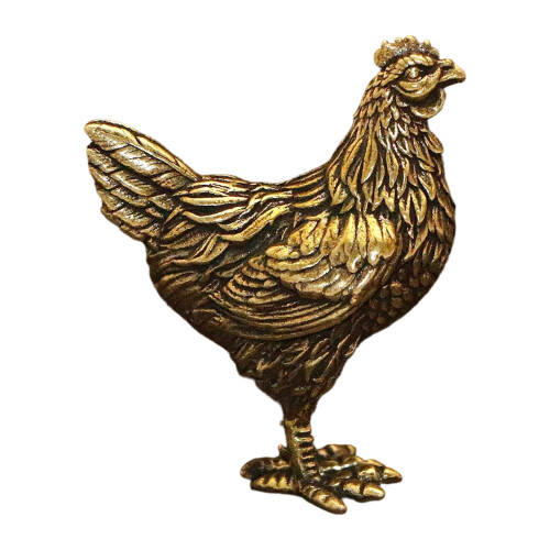 Statue de poulet en métal, Sculptures, centres de Table-poule