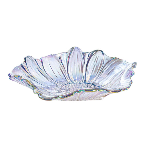 Sunflowers Pattern Glass Serving Tray With-seven colors