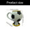 Tasse à boire unique de tasse de café de résine de conception du 4