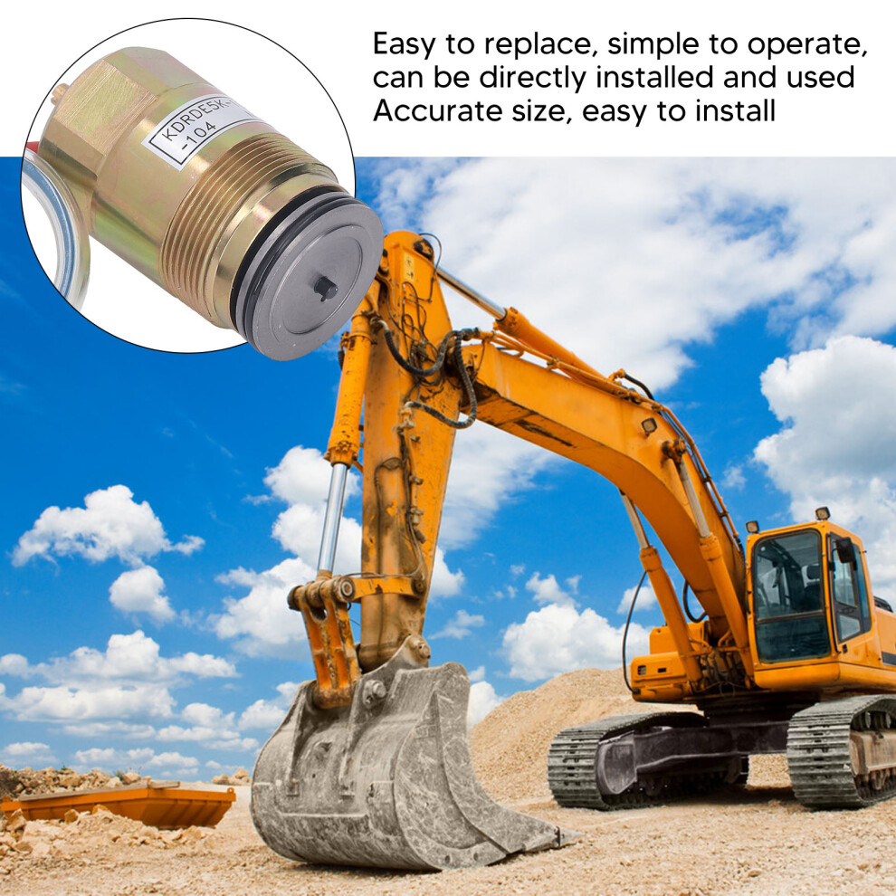 Excavator Hydraulic Valve Brass 2 Pin