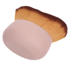Selbstbräuner-Bürste für Gesicht & Körper, Weiche Fasern, 65x65 mm, Khaki