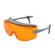 Arbeitsbrille mit verstellbarem Bügel 405/445/450/473nm schädliches Licht blockierend OD5+