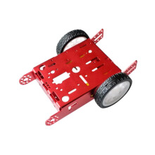 Aluminum 2WD Robot Car Chassis Kit for DIY Arduino and mBot Educational Robotics Projects
