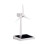 Solar Powered Windmill Model for Classroom and Garden, Educational Display with Interactive Wind Simulation 1