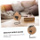 Cork Desktop Globe with Markable Surface for Office Decor, Home Study and Travel Planning 4