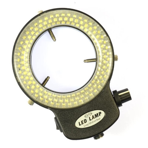 Microscope Ring Light 144 LED Adjustable 6500K Illuminator for Stereo Microscope and Photography 2