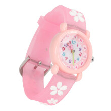 Colorful 3D Cartoon Girls' Waterproof Watch for Over 3 Years Pink, 20.4x3.1x0.9cm