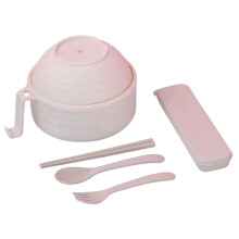 Spill Proof Microwave Safe Bowl Cover Strainer For Soup-White