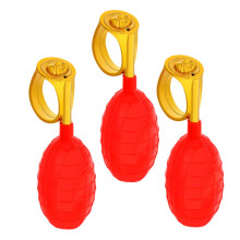 Prank Water Spray Ring Set 3pcs with Easy Trigger Action, Funny Squirt Rings for April Fools Party Fun