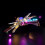 Starfighter LED Lighting Kit for  75402 Model, USB Powered Multicolor Lights with Remote Control 2