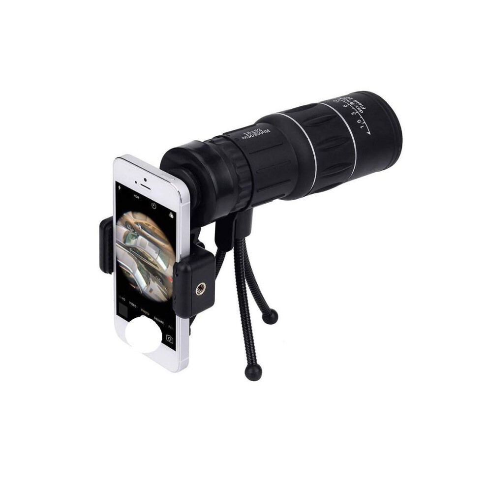 16X52 Monocular Telescope Waterproof Spotting Scope With Bak4 Prism Tripod And Phone Adapter 9092120460209