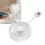Flexibler Mini-Tischventilator mit Aromatherapie-Duftpad, tragbarer leiser Elektroradiator 15