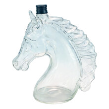 Easy to Clean Horse Head Shape Liquor Bottle Wine Bottle-1000ml