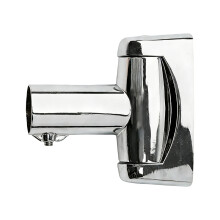 Global Metal Mixture Bath Curtain Rod Parenthesis-22mm silver