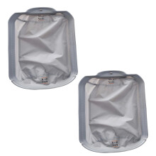 Doublure en plastique pour bac à litière automatique-2 pièces