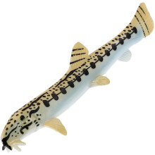Realistic Fish Figurine Chinese Flower Loach Model Hand Painted Sea Animal Toy for Educational Decor