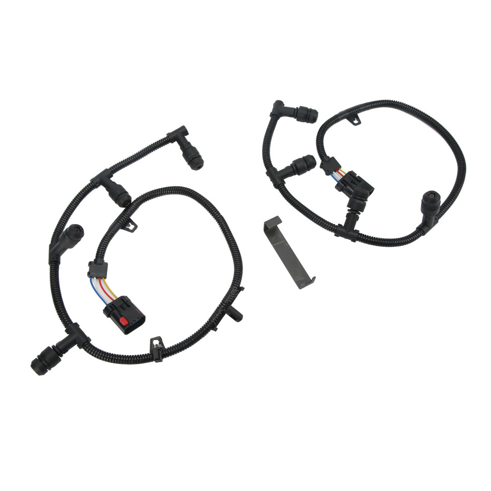 2 Pcs Glow Plug Wiring Harness For Ford F-450/550, E-250/350 6.0L Diesel 8751390213854