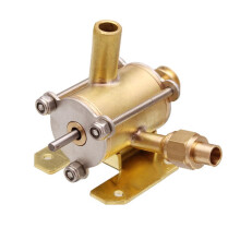 Mini Steam Engine Model AllMetal Steam Turbine Kit Speed Rotation Visible Copper Build Educational Gift